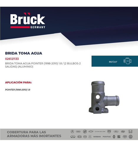 Brida Toma Agua Pointer 2004 Bruck 26121133