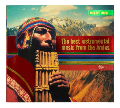 Cd The Best Instrumental Music From The Andes,incvideo,nuevo