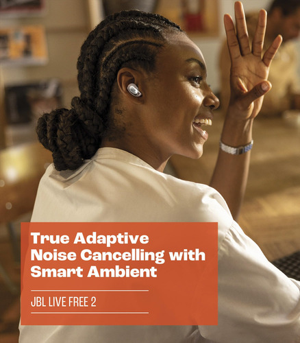 Auriculares Inalámbricos Jbl Live Free 2 Con 35 Horas De Rep