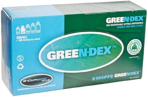 Showa Best 6105pfx Green-dex Biodegradable Grado Industrial 