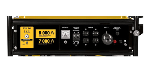 Imagen 2 de 2 de Generador portátil Pretul GEN-70P 8000W bifásico 120V/240V
