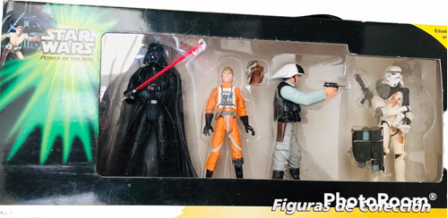 Star Wars Exclusivo Mexico 2002 4-pack Figuras , Luke, Vader