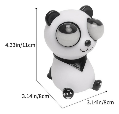 Muñeca De Panda Con Ojos Salientes For Descompresión, Diseñ