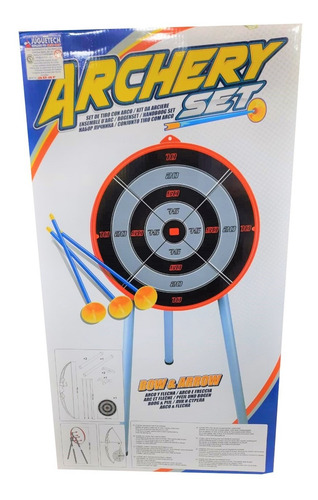 Imagen 7 de 10 de Set Arco Y Flecha Con Blanco Jlt 8355 La Torre