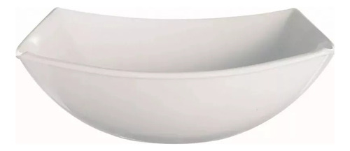 Set X4 Compotera Bowl Cuadrado De Vidrio Templado Opal