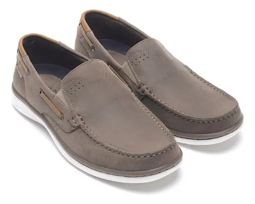 Zapato Nautico Hush Puppies Fly 2.0 Cuero Original