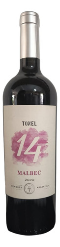 Vinho Argentino Tonel 14 Malbec 2020