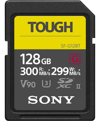 Sony 128gb Sf-g Tough Series Uhs-ii Sdxc Memory Card