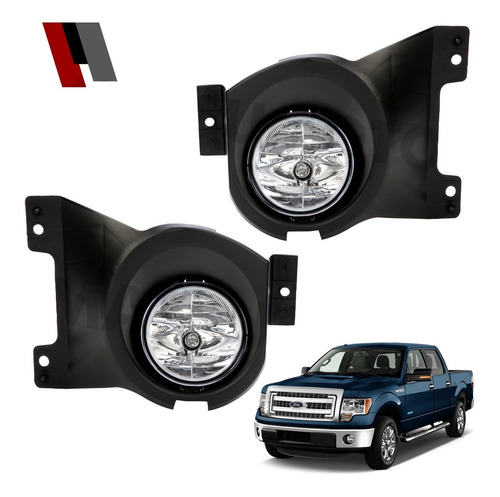 Neblineros Matsumoto Para Ford F150 2010 - 2014 + Led