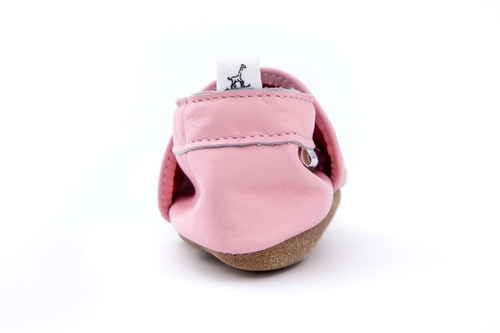 Imagen 2 de 9 de Suabs, Unicornio Rosa. Pantuflas De Piel Para Niña