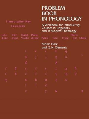 Libro Problem Book In Phonology - Morris Halle