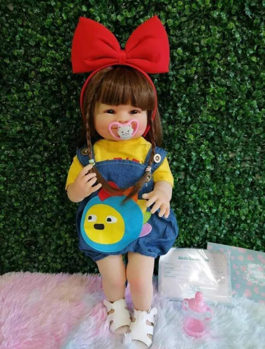 Bebe Reborn Original Vinilo Cuerpo Completo Basia Doll