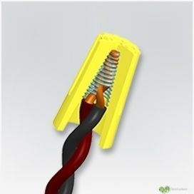 Terminal Capuchon De Empalme Cola De Rata Cable 10 12 Awg