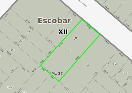 Imagen 3 de 5 de Terreno En Venta, Hipólito Yrigoyen 272, A Metros De Av. 25 De Mayo, Belén De Escobar