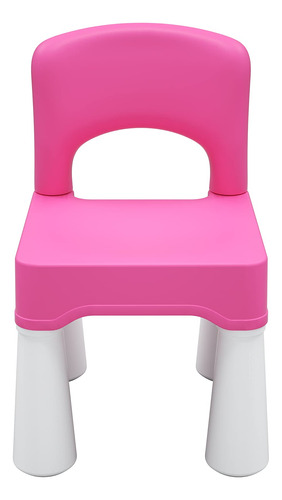 Silla De Plastico Para Ninos, Duradera Y Ligera, Asiento De