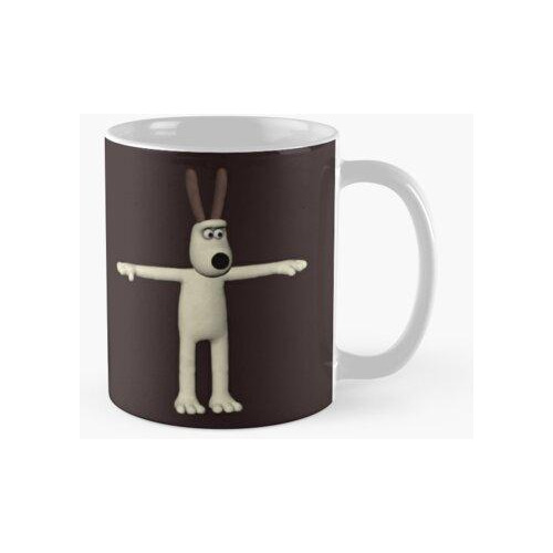 Taza Wallace Y Gromit T-pose Calidad Premium