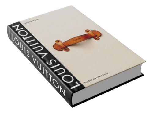 Caixa Livro L. V. Luxury M Preto/ Branco Livro