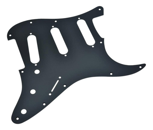 Placa Aluminio Mate St Strat Estilo Sss Pickguard Metal Pick