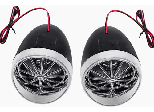 Bocinas Bluetooth Alarma Altavoz Motocicleta Speaker Estereo