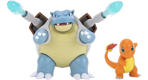 Figuras Pokemon Battle Figure 2 Pack Blastoise & Charmander