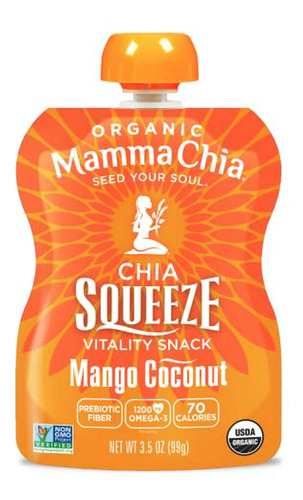 Chia Squeeze Mango Coco Orgánico