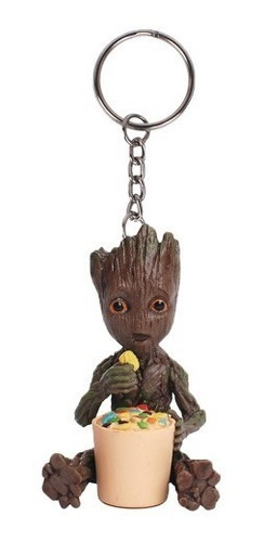 Llavero Baby Groot Guardianes Galaxia 7,5 Cm Figura Acción 