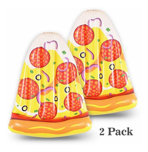 Imagen 1 de 1 de Inflable Para Piscina Pizza , 50.0 in, Divertido Pa Fr15i