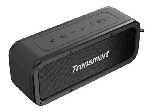 Bocina Estéreo Tronsmart Element Force 40 Watts Contra Agua Color Negro