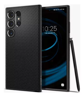 Funda Case Estuche Spigen Liquid Air Para Samsung Galaxy S24 Ultra - Matte Black