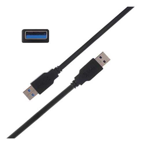 Extensión Doble Usb3.0 Macho A Hembra De 2 Puertos