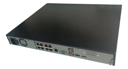 Nvr 8 Canales 4k Dahua Nvr4208-8p-4ks2/l 8 Puertos Poe (Usado)