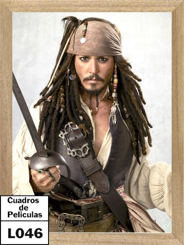  Piratas Del Caribe Cuadros Poster Carteles Publicidad  L046