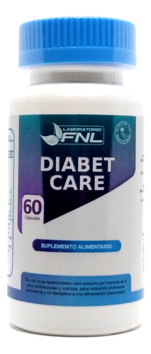 Diabet Care 60 Cápsulas Control Glucosa - Fnl