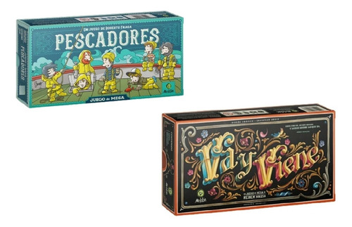 Combo Juegos De Mesa Va Y Viene + Pescadores - Maldon