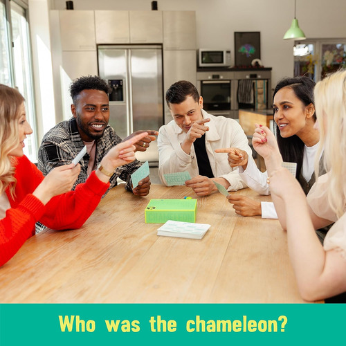 El Camaleón, Galardonado Juego De Mesa Para Amigos De Famili
