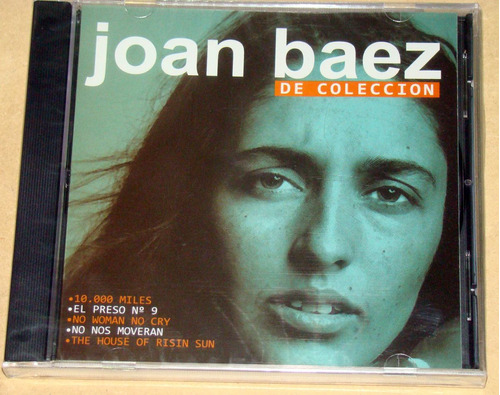 Joan Baez De Coleccion Cd Sellado Argentino / Kktus