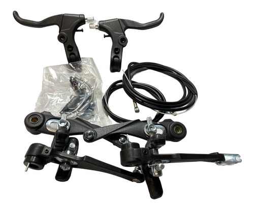 Kit D/freno V-brake D/plastico Logan Jgo Completo-works!!