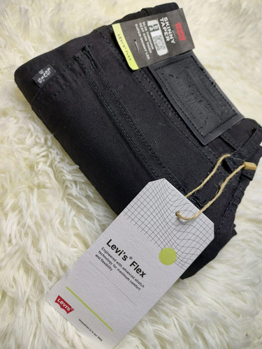 Pantalón Levi's Skinny Taper Stretch Negro (3) 30x32 