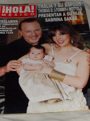 Revista Hola Thalia Mexico Timbiriche