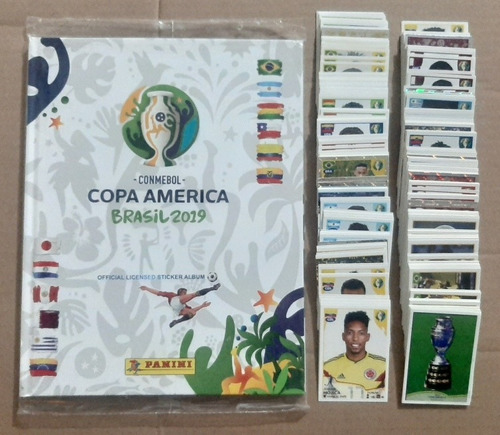 Album Panini Copa America Brasil 2019  + Set Completo 