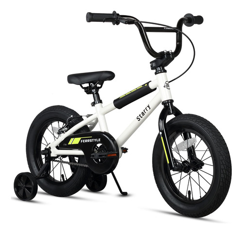 Cubsala Bicicleta Infantil De 14 Pulgadas Estilo Bmx, Con Ru