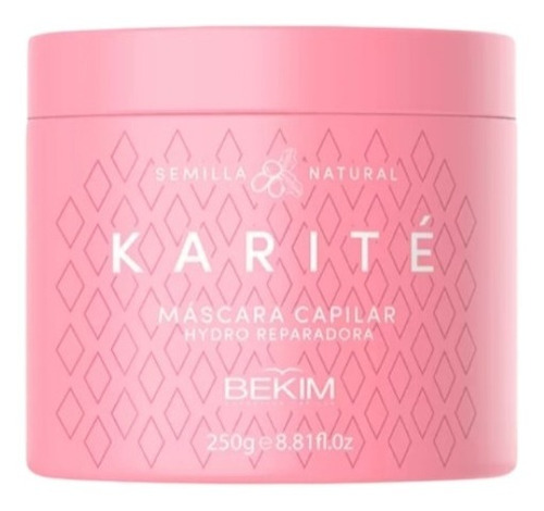 Bekim Mascara Capilar Karité X 250g. Apto Metodo Curly