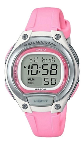 Relógio Casio Feminino Digital Rosa Original 1 Ano Garantia