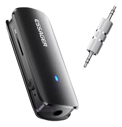 Receptor Auxiliar Bluetooth Aux 3.5 Auto Coche Manos Libres