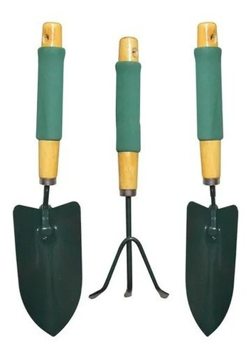 Set De Herramientas De Jardineria X 3 Semi Profesional 