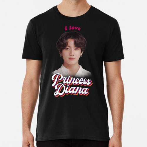 Remera Princesa Diana Jungkook Kpop Meme Retro Algodon Premi