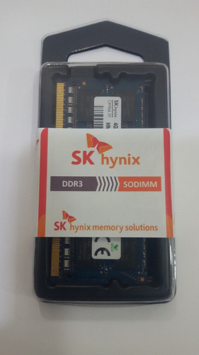 Memoria 4gb Pc3l-12800s Hynix 2rx8 P/ Notebook