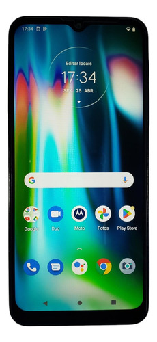 Celular Moto G9 Play Dual Sim 64 Gb Azul-safira 4 Gb Ram Azul-safira (Usado)