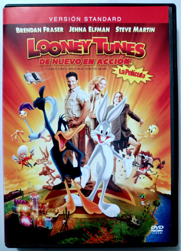 Looney Tunes De Nuevo En Accion Pelicula Dvd Original