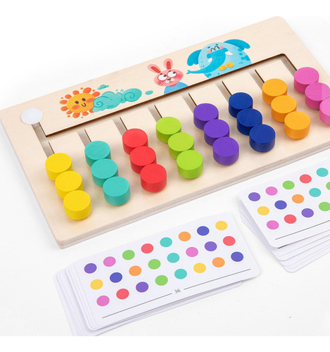 Toys Slide Puzzle Juegos De Mesa Juego Familiar 11 Colores